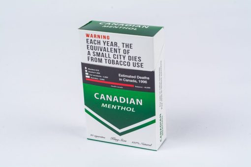 A Closed Pack of Canadian Menthol King Size