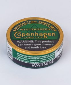 A Closed Tin of Copenhagen Long Cut Wintergreen