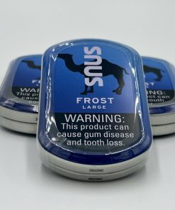 2 Tins of Camel Snus Frost Large Pouches