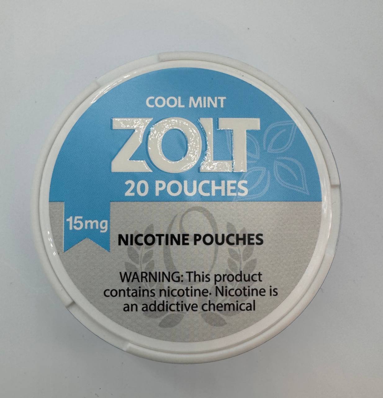 15mg Zolt Cool Mint Nicotine Pouches Native Smokes 4 Less 4917